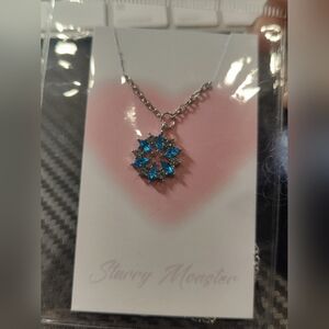 Blue Gemstone Necklace